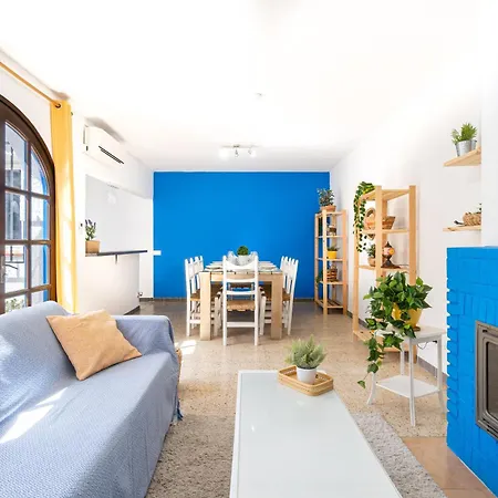 Calma Azul - 3br - Terrace & - Ac Wifi - 8 Guests Сasa de vacaciones *
